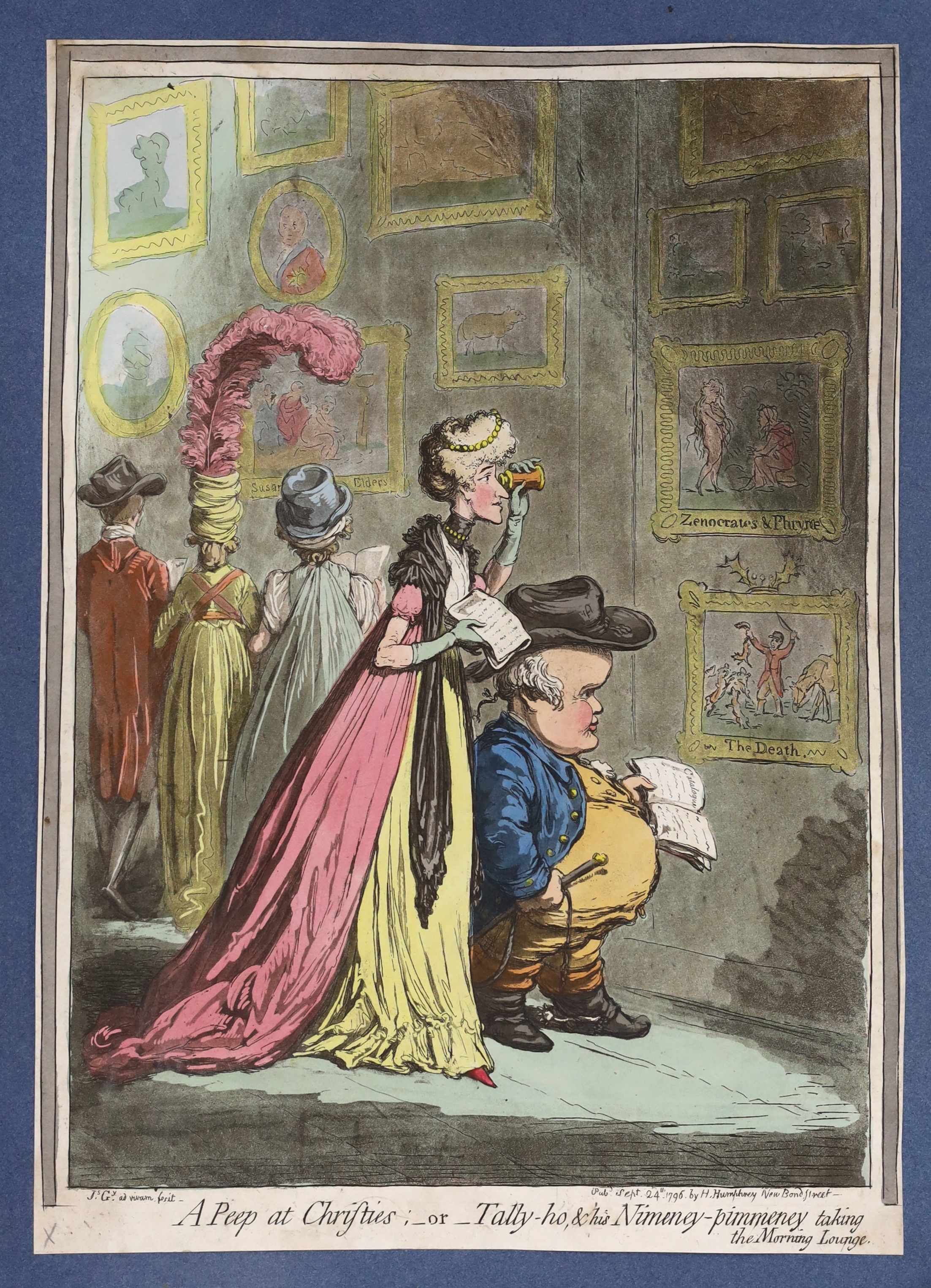 James Gillray (English, 1756-1815)